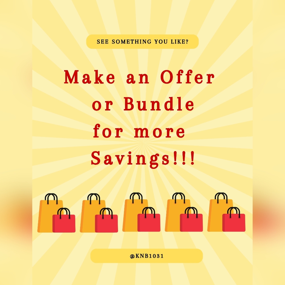 Make An Offer Or Bundle For More Savings!